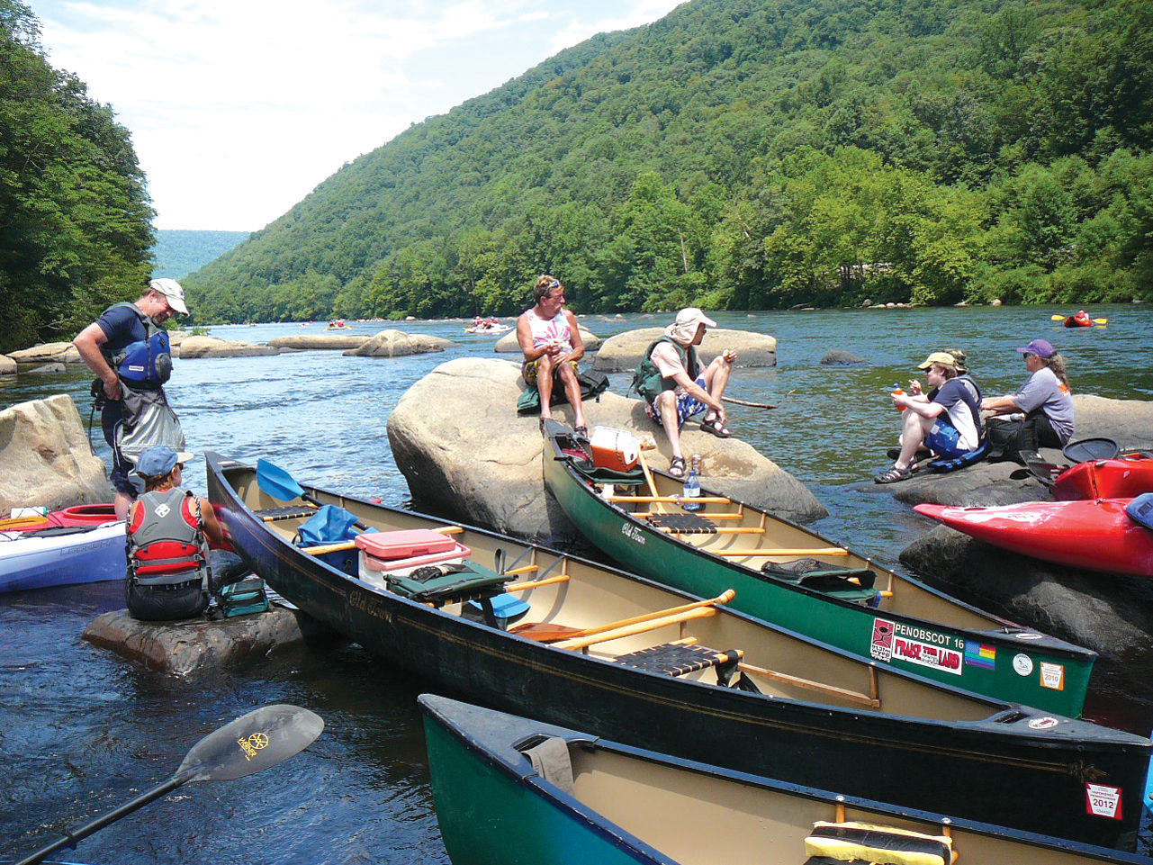 Kayakers